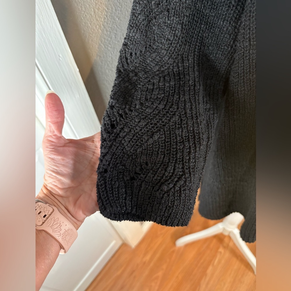 J.Jill Sweater Black Size XL - Picture 5 of 9